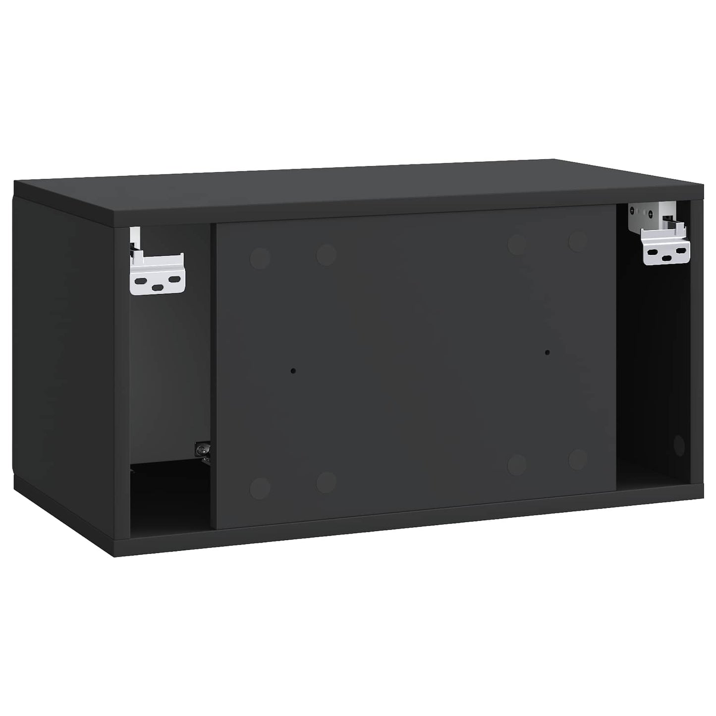 Mobile Porta TV da Muro Nero 59,5 x 31 x 30 cm | homemem39