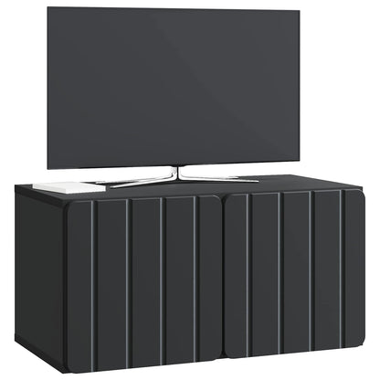 Mobile Porta TV da Muro Nero 59,5 x 31 x 30 cm | homemem39