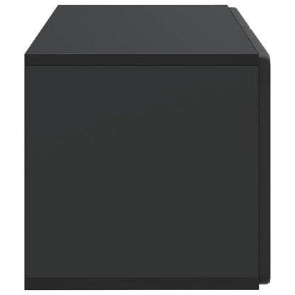 Mobile Porta TV da Muro Nero 59,5 x 31 x 30 cm | homemem39