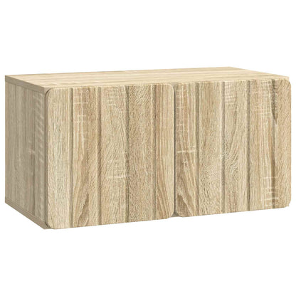 Mobile Porta TV da Muro 59,5 x 31 x 30 cm Rovere Sonoma
