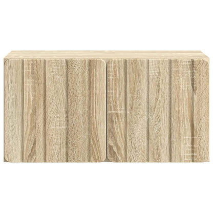 Mobile Porta TV da Muro 59,5 x 31 x 30 cm Rovere Sonoma