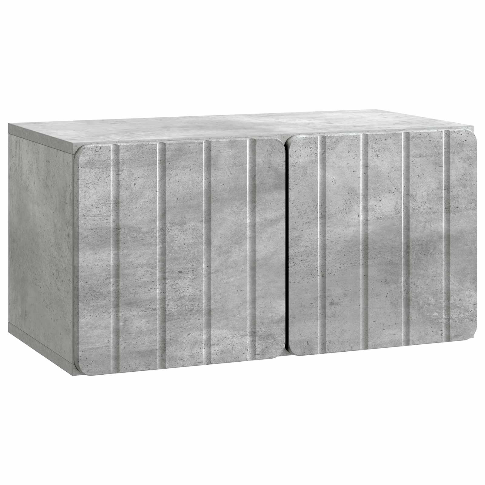 Mobile Porta TV da Muro Grigio Cemento 59,5 x 31 x 30 cm | homemem39