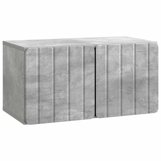 Mobile Porta TV da Muro Grigio Cemento 59,5 x 31 x 30 cm | homemem39