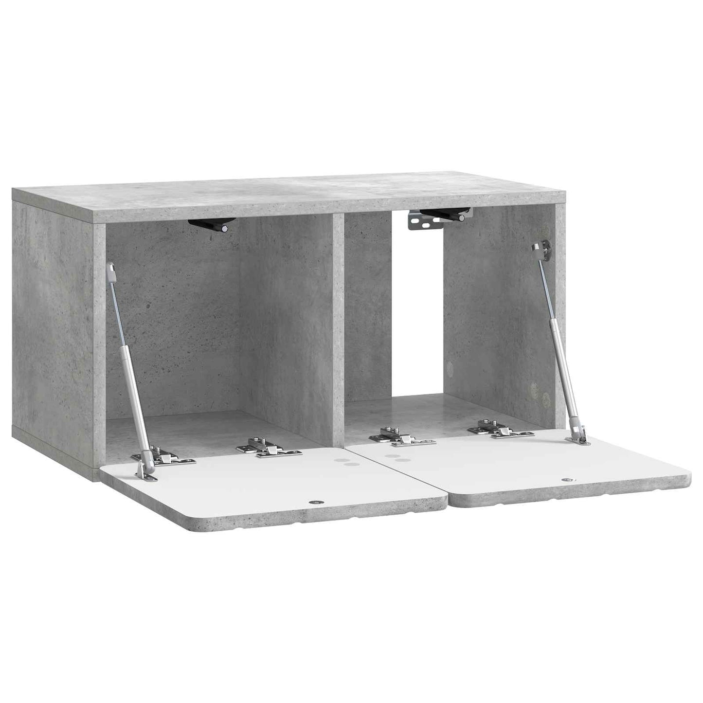 Mobile Porta TV da Muro 59,5 x 31 x 30 cm Grigio Cemento