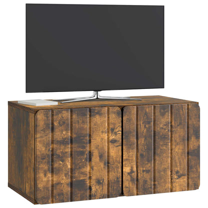 Mobile Porta TV da Muro Rovere Fumo 59,5 x 31 x 30 cm | homemem39