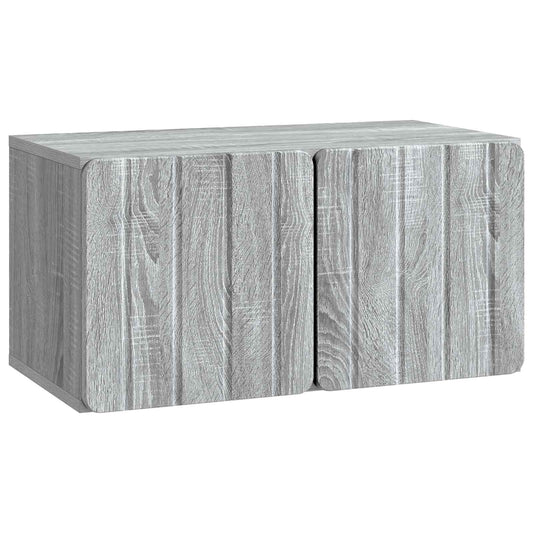 Mobile Porta TV da Muro Grigio Sonoma 59,5 x 31 x 30 cm | homemem39