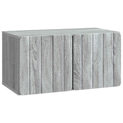 Mobile Porta TV da Muro 59,5 x 31 x 30 cm Sonoma grigio