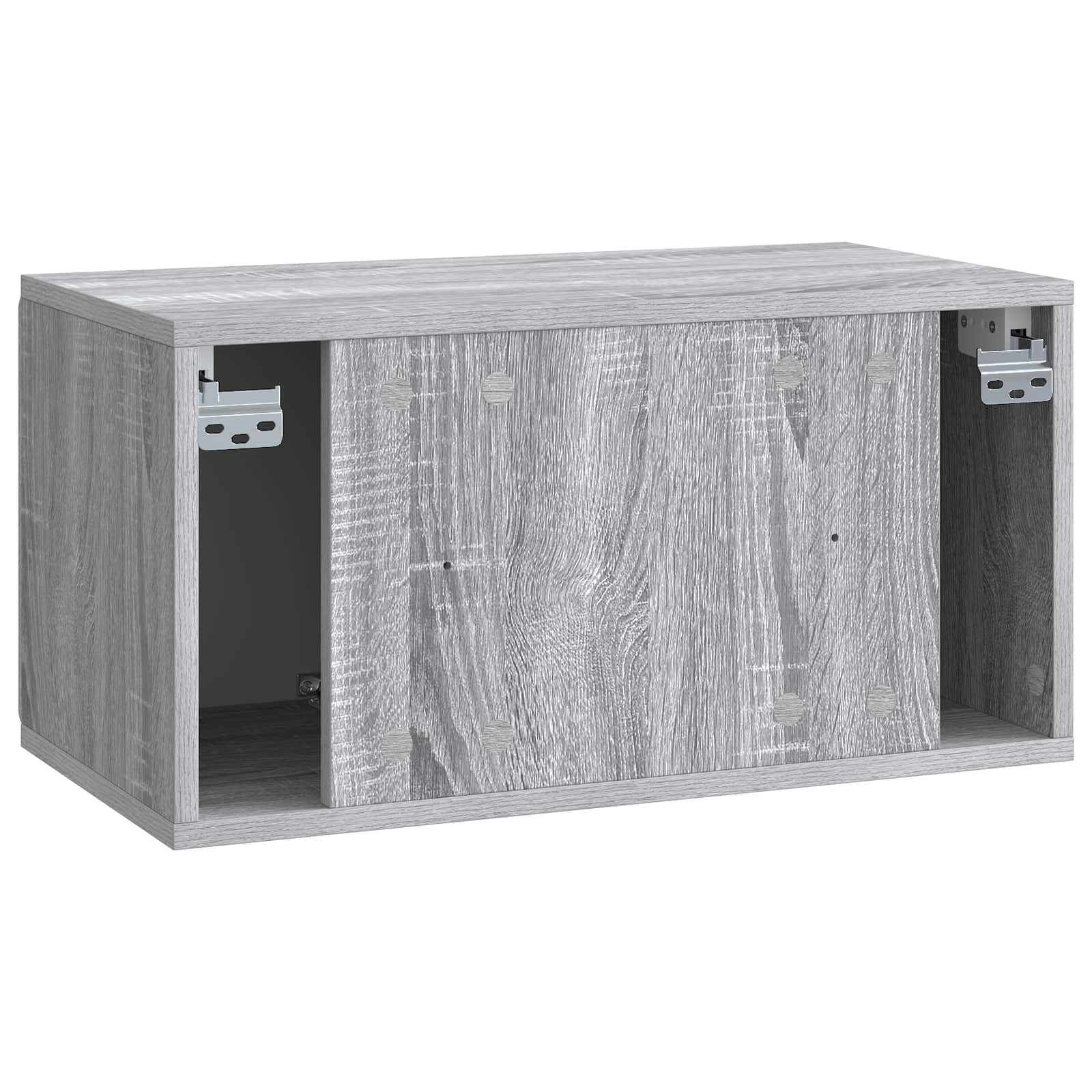 Mobile Porta TV da Muro Grigio Sonoma 59,5 x 31 x 30 cm | homemem39