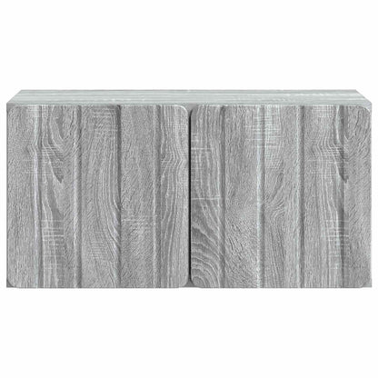 Mobile Porta TV da Muro Grigio Sonoma 59,5 x 31 x 30 cm | homemem39
