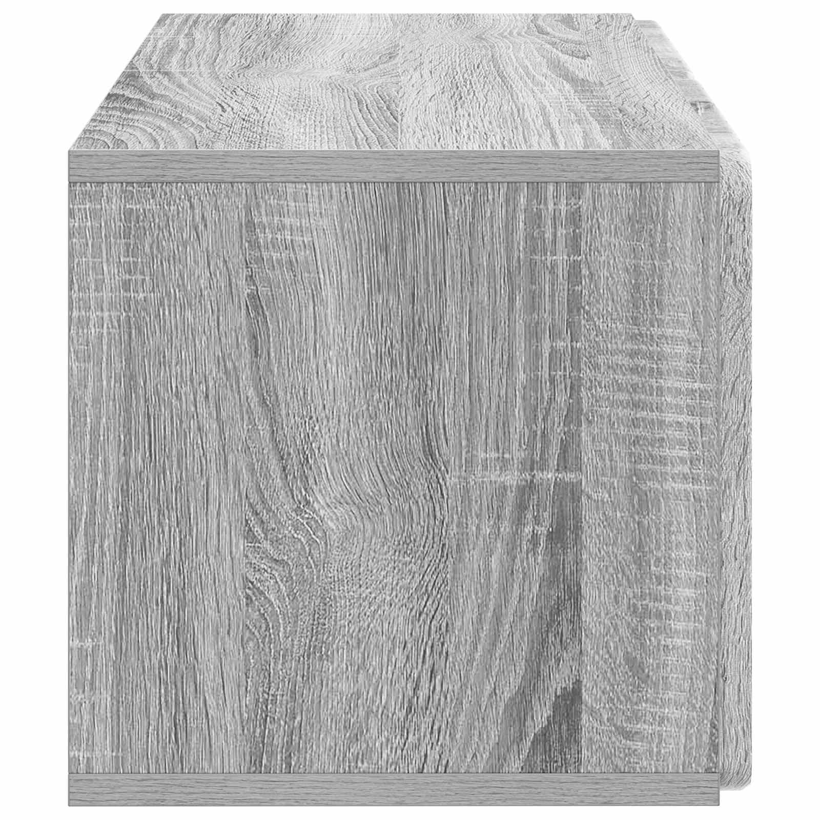 Mobile Porta TV da Muro Grigio Sonoma 59,5 x 31 x 30 cm | homemem39