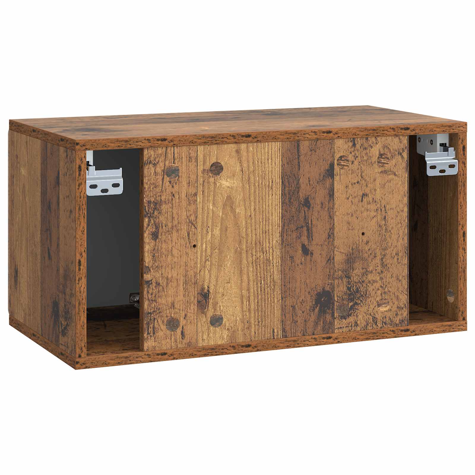 Mobile Porta TV da Muro Legno antico 59,5 x 31 x 30 cm | homemem39