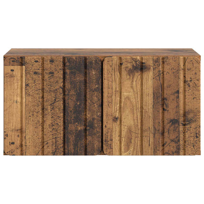 Mobile Porta TV da Muro Legno antico 59,5 x 31 x 30 cm | homemem39