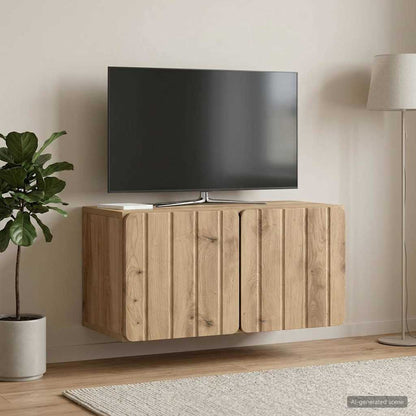 Mobile Porta TV da Muro 59,5 x 31 x 30 cm Rovere Artigianale