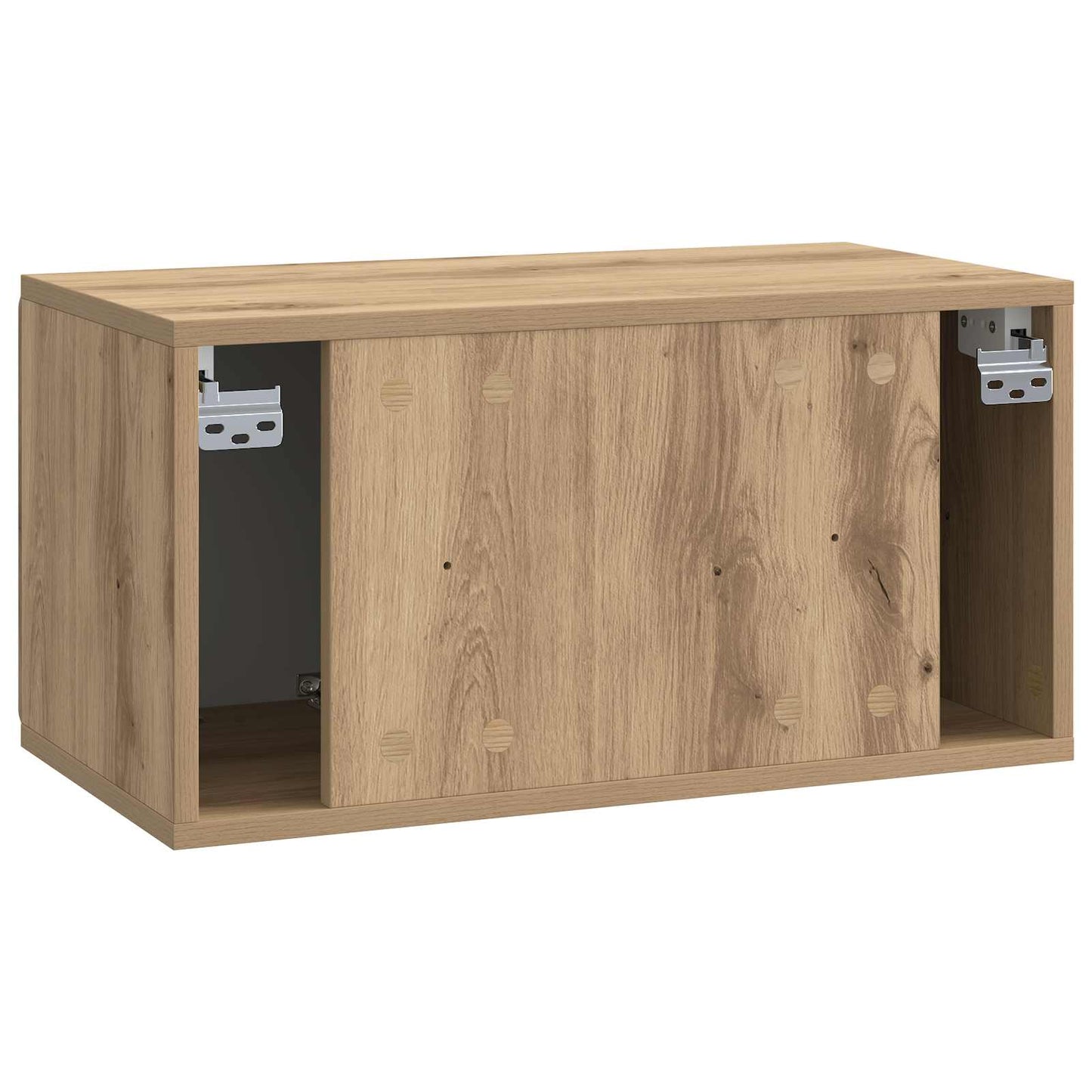 Mobile Porta TV da Muro Rovere Artigianale 59,5 x 31 x 30 cm
