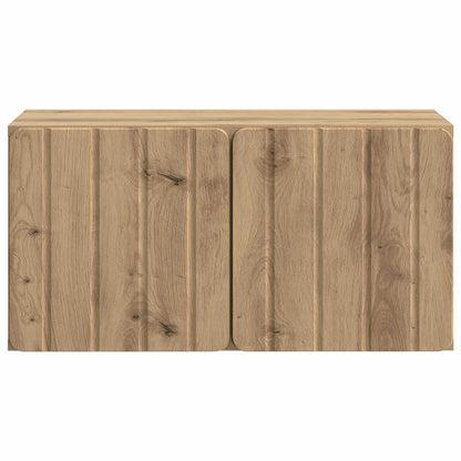 Mobile Porta TV da Muro Rovere Artigianale 59,5 x 31 x 30 cm | homemem39