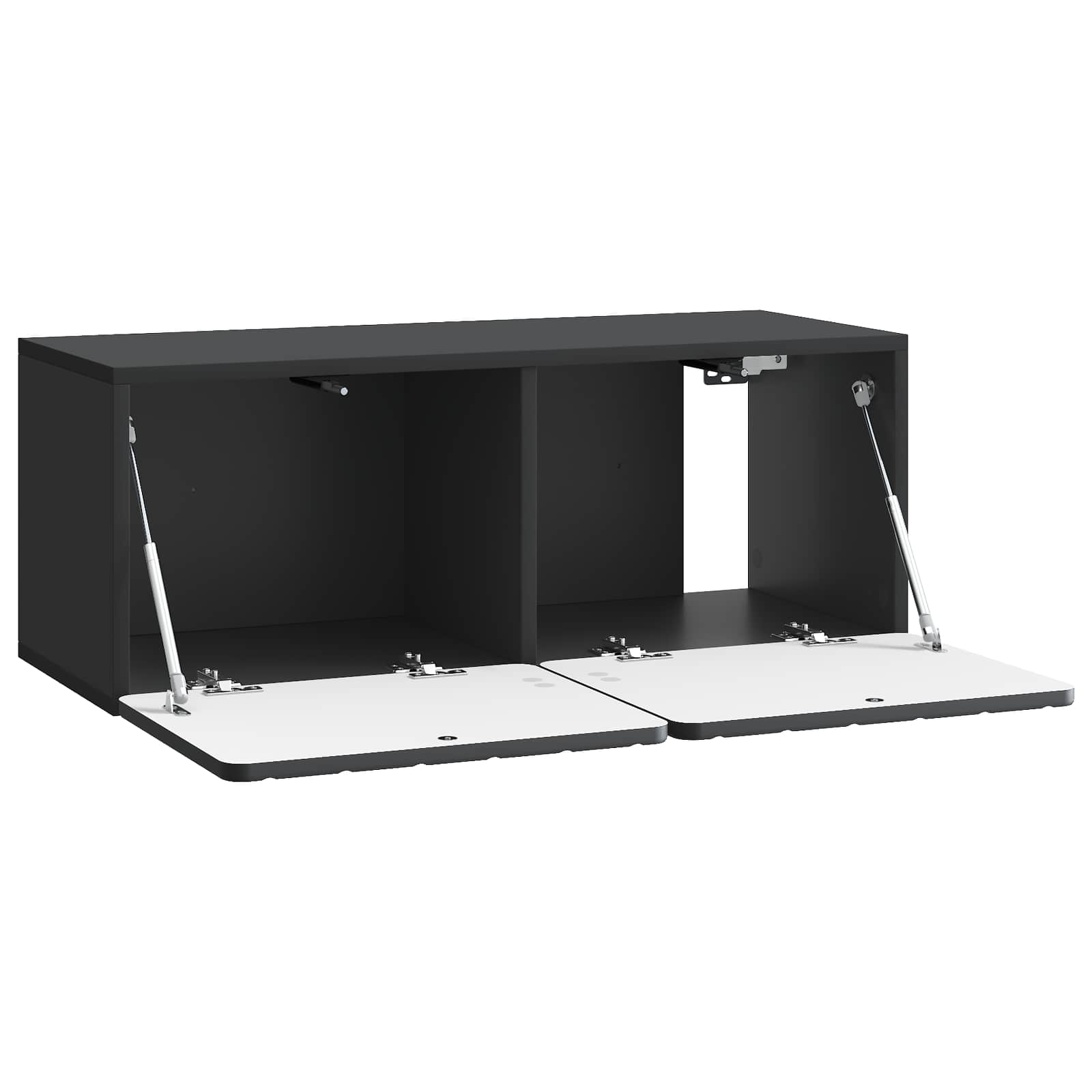 Mobile Porta TV da Muro Nero 78,5 x 31 x 30 cm | homemem39