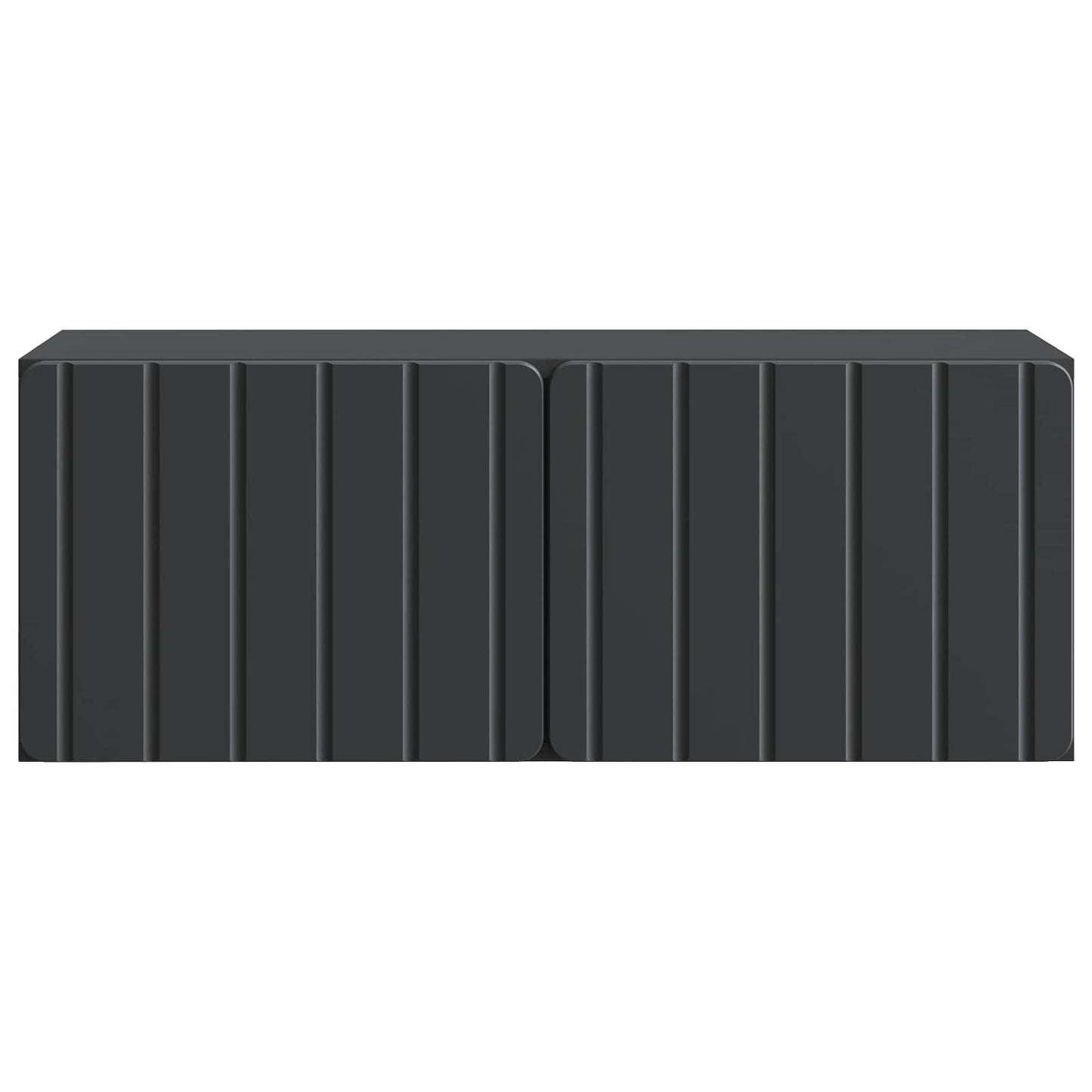 Mobile Porta TV da Muro Nero 78,5 x 31 x 30 cm | homemem39