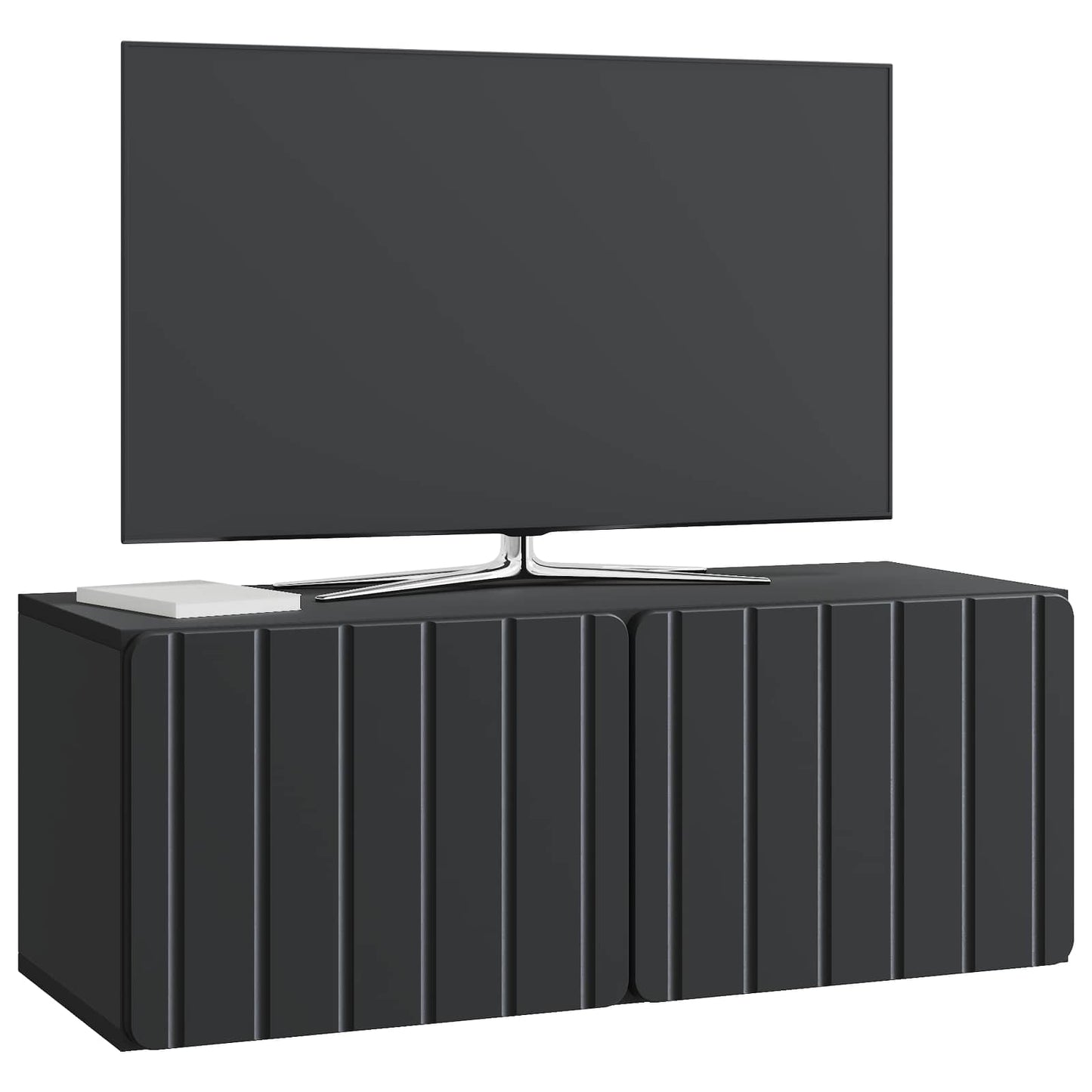 Mobile Porta TV da Muro Nero 78,5 x 31 x 30 cm | homemem39