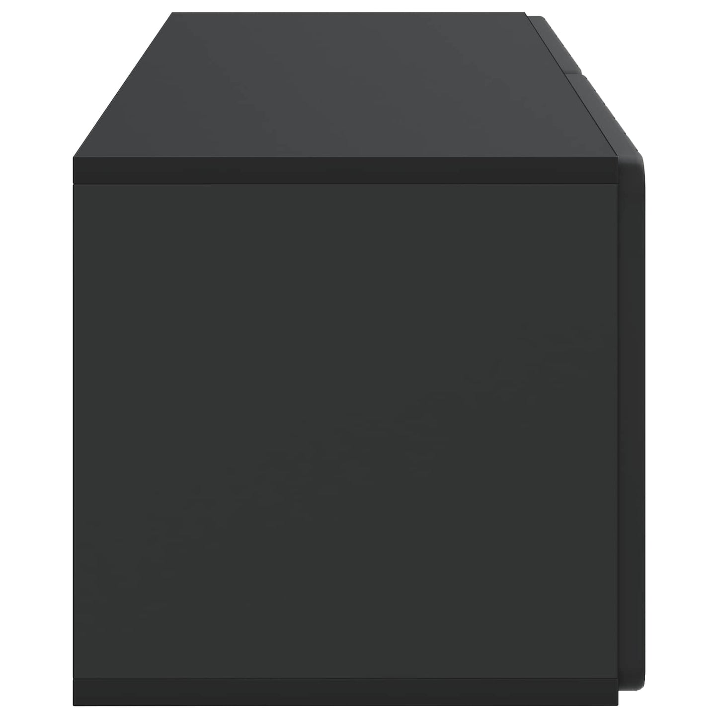 Mobile Porta TV da Muro Nero 78,5 x 31 x 30 cm | homemem39