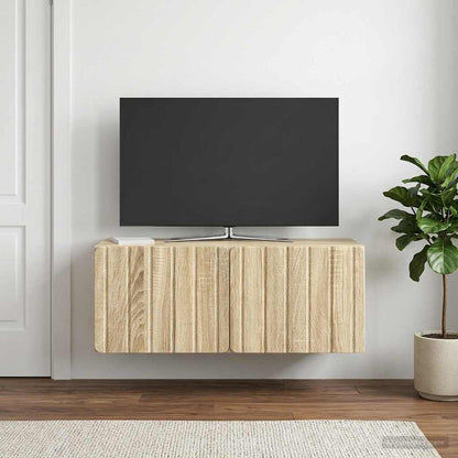 Mobile Porta TV da Muro 78,5 x 31 x 30 cm Rovere Sonoma