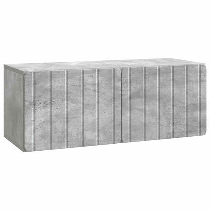 Mobile Porta TV da Muro 78,5 x 31 x 30 cm Grigio Cemento