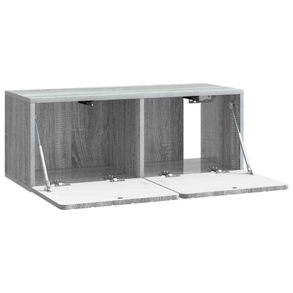 Mobile Porta TV da Muro 78,5 x 31 x 30 cm Sonoma grigio