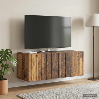 Mobile Porta TV da Muro Legno antico 78,5 x 31 x 30 cm