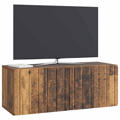 Mobile Porta TV da Muro Legno antico 78,5 x 31 x 30 cm | homemem39