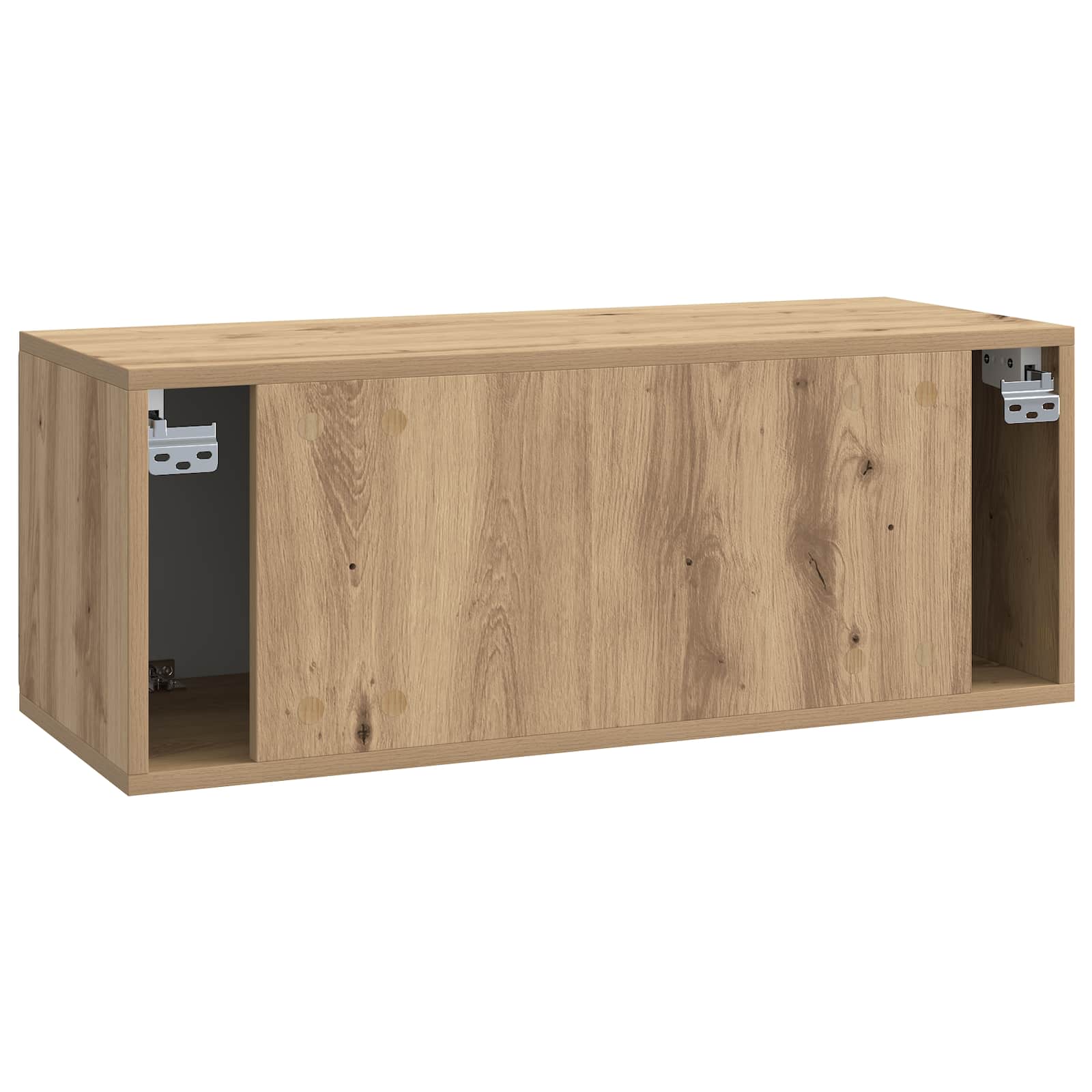 Mobile Porta TV da Muro Rovere Artigianale 78,5 x 31 x 30 cm | homemem39