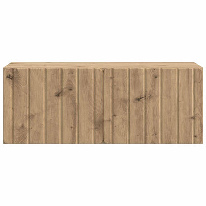 Mobile Porta TV da Muro Rovere Artigianale 78,5 x 31 x 30 cm | homemem39