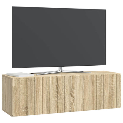Mobile Porta TV da Muro Rovere Sonoma 98 x 31 x 30 cm