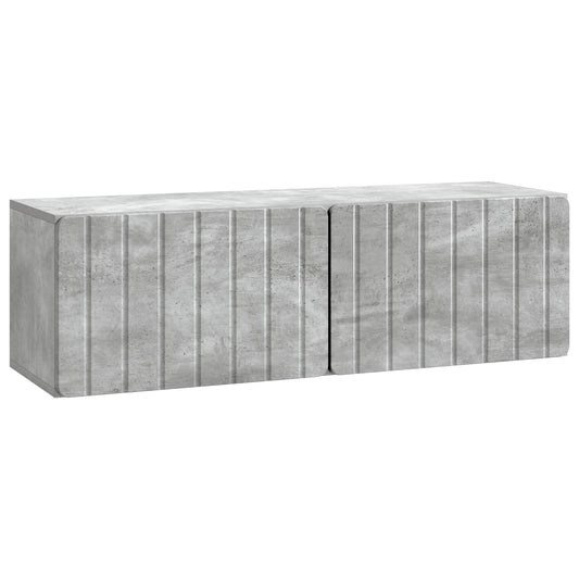 Mobile Porta TV da Muro Grigio Cemento 98 x 31 x 30 cm | homemem39