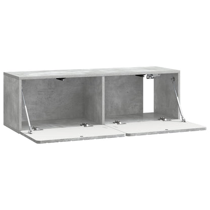 Mobile Porta TV da Muro Grigio Cemento 98 x 31 x 30 cm | homemem39