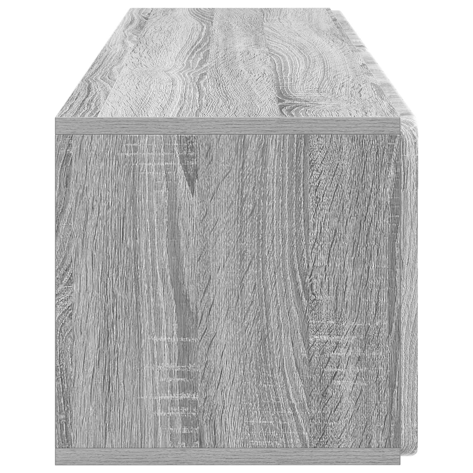 Mobile Porta TV da Muro Grigio Sonoma 98 x 31 x 30 cm | homemem39