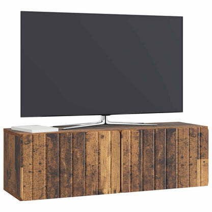 Mobile Porta TV da Muro Legno antico 98 x 31 x 30 cm | homemem39