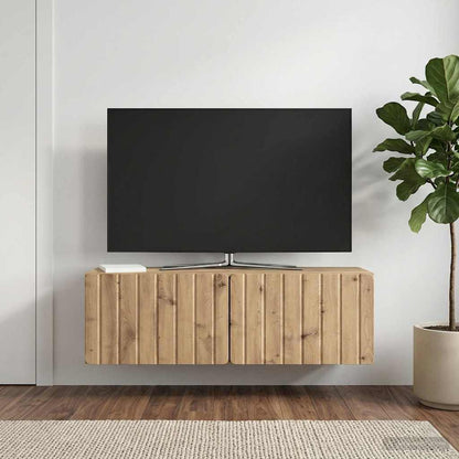 Mobile Porta TV da Muro 98 x 31 x 30 cm Rovere Artigianale