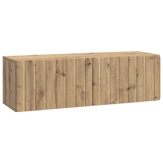 Mobile Porta TV da Muro Rovere Artigianale 98 x 31 x 30 cm | homemem39