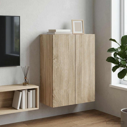 Mobiletto a muro Rovere Sonoma 66 x 34,5 x 90 cm | homemem39