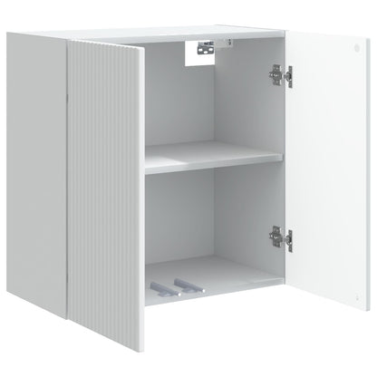 Mobiletto a muro Bianco 59 x 31 x 60 cm Legno ingegnerizzato | homemem39