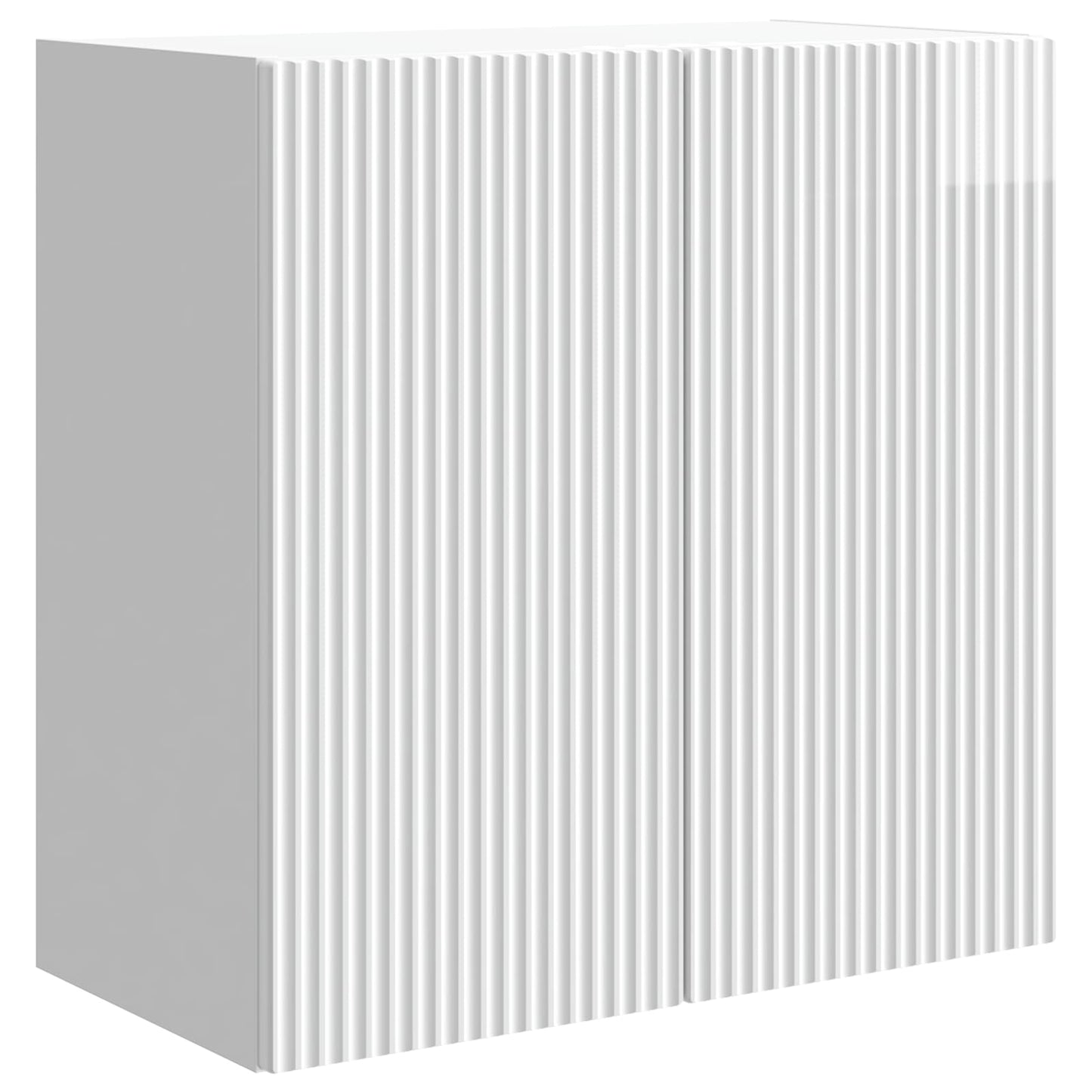 Mobiletto a muro Bianco Lucido 59 x 31 x 60 cm | homemem39