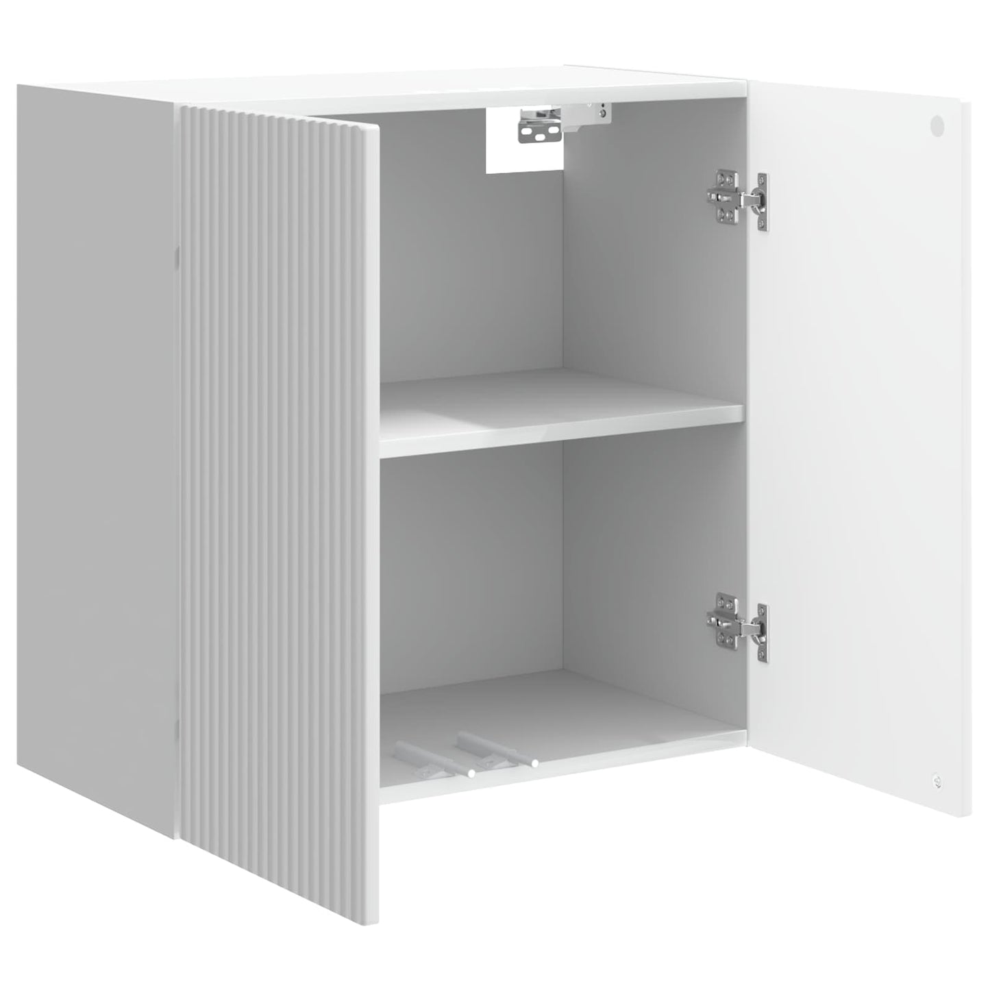 Mobiletto a muro Bianco Lucido 59 x 31 x 60 cm | homemem39