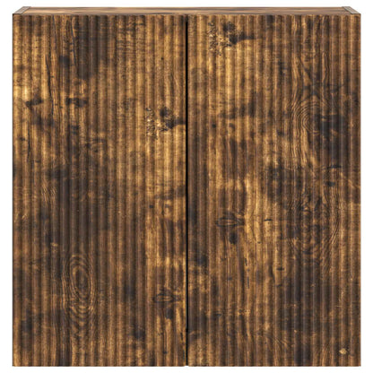 Mobiletto a muro Rovere Fumo 59 x 31 x 60 cm | homemem39