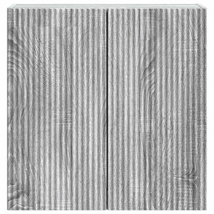 Mobiletto a muro Sonoma grigio 59 x 31 x 60 cm | homemem39