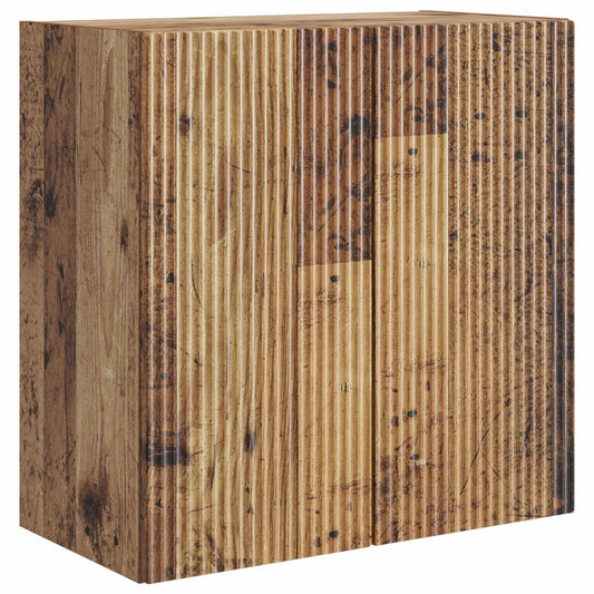 Mobiletto a muro Legno antico 59 x 31 x 60 cm | homemem39