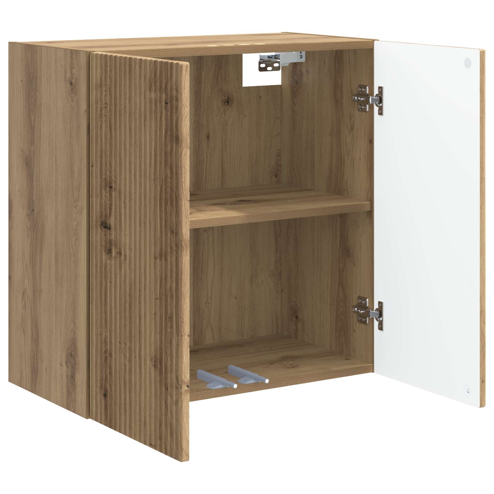 Mobiletto a muro Rovere Artigianale 59 x 31 x 60 cm | homemem39