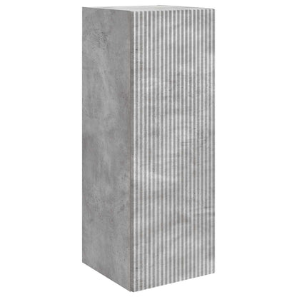Mobiletto a muro Grigio Cemento 33 x 34,5 x 90 cm | homemem39