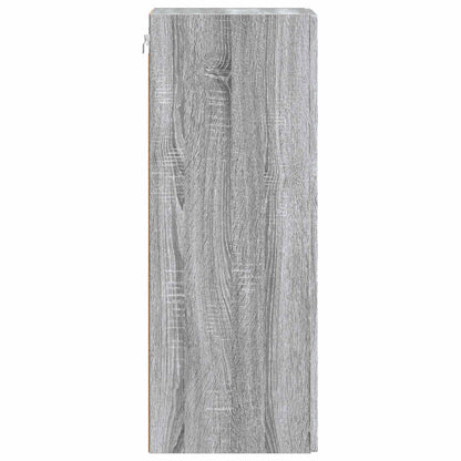 Mobiletto a muro Sonoma grigio 33 x 34,5 x 90 cm | homemem39