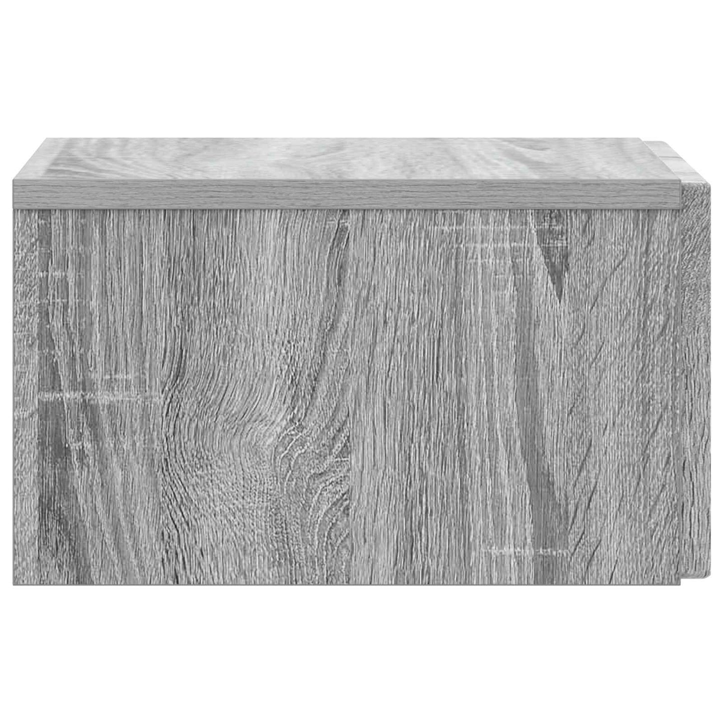 Mobiletto da notte a muro Grigio Sonoma 33 x 34,5 x 20 cm | homemem39
