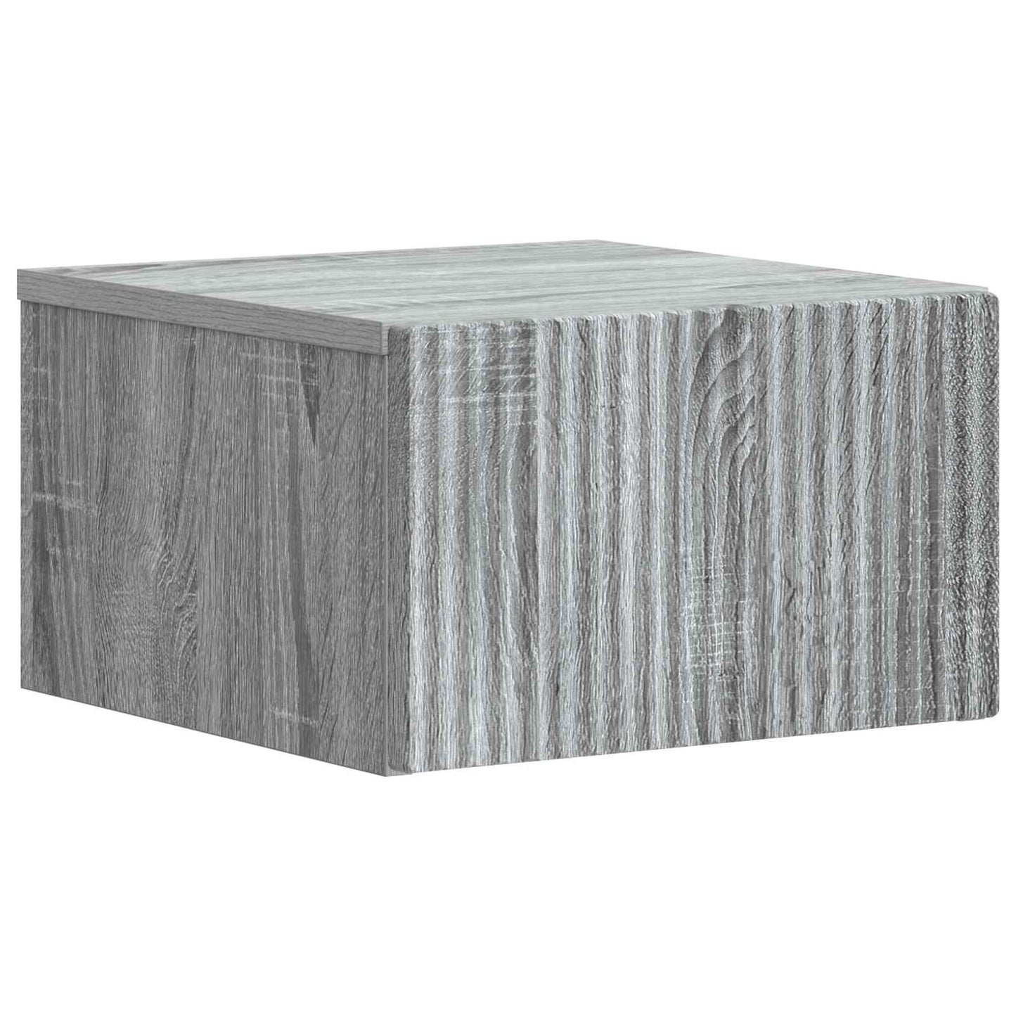 Mobiletto da notte a muro 2 pcs Grigio Sonoma 33 x 34,5 x 20 cm | homemem39