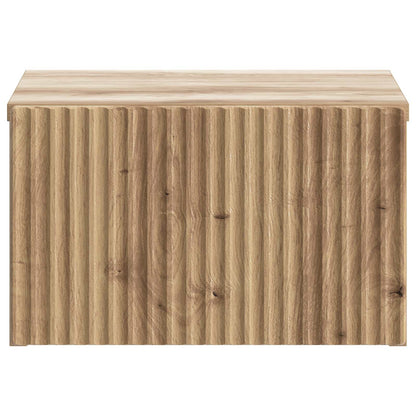 Mobiletto da notte a muro Rovere Artigianale 33 x 34,5 x 20 cm | homemem39